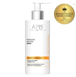 ADENO-C Flash Glow Energetyzujący krem do masażu twarzy z witaminą C i kwasem ferulowym / 300 ml