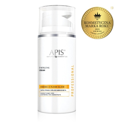 ADENO-C Flash Glow Energetyzujący krem do twarzy z witaminą C i adenozyną / 100ml