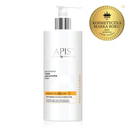 ADENO-C Flash Glow Roświetlający tonik i aktywator 2w1 z kwasem szikimowym i laktobionowym / 500ml