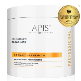 ADENO-C Flash Glow Rozświetlająca maska algowa z witaminą C i adenozyną / 200g